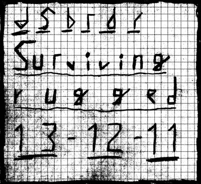 Copertina di Surviving rugged